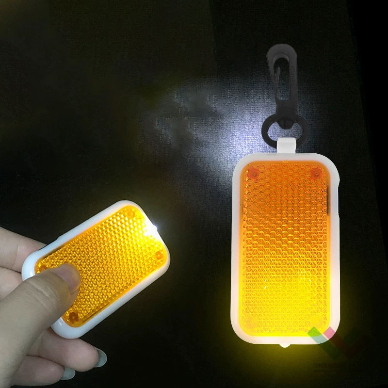 Rectangle Light With Sleek Design And Secure Clip For Outdoor Safety