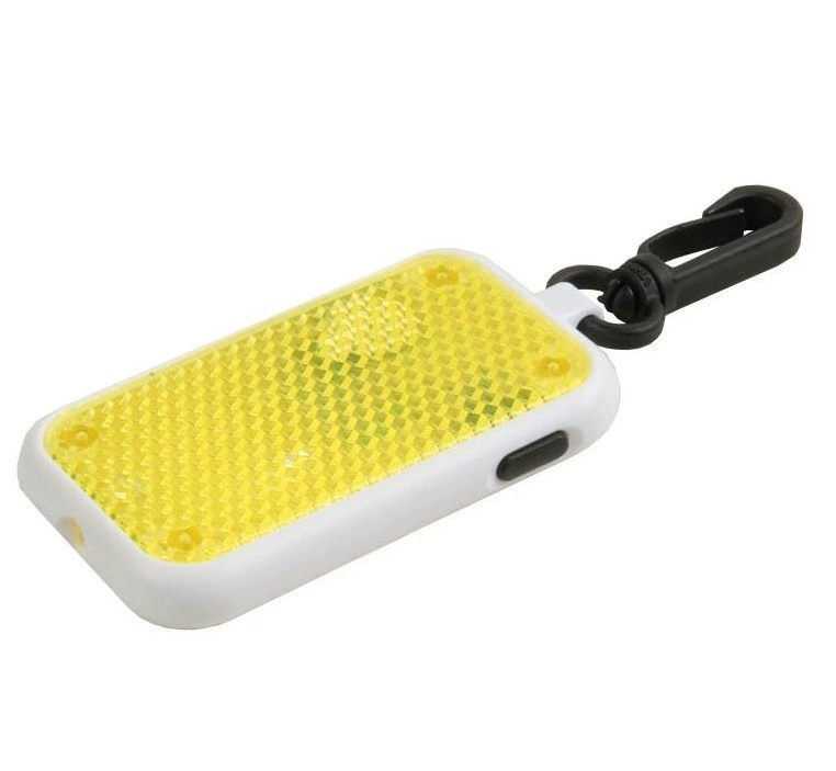 Sleek LED Rectangle Backpack Light with Clip