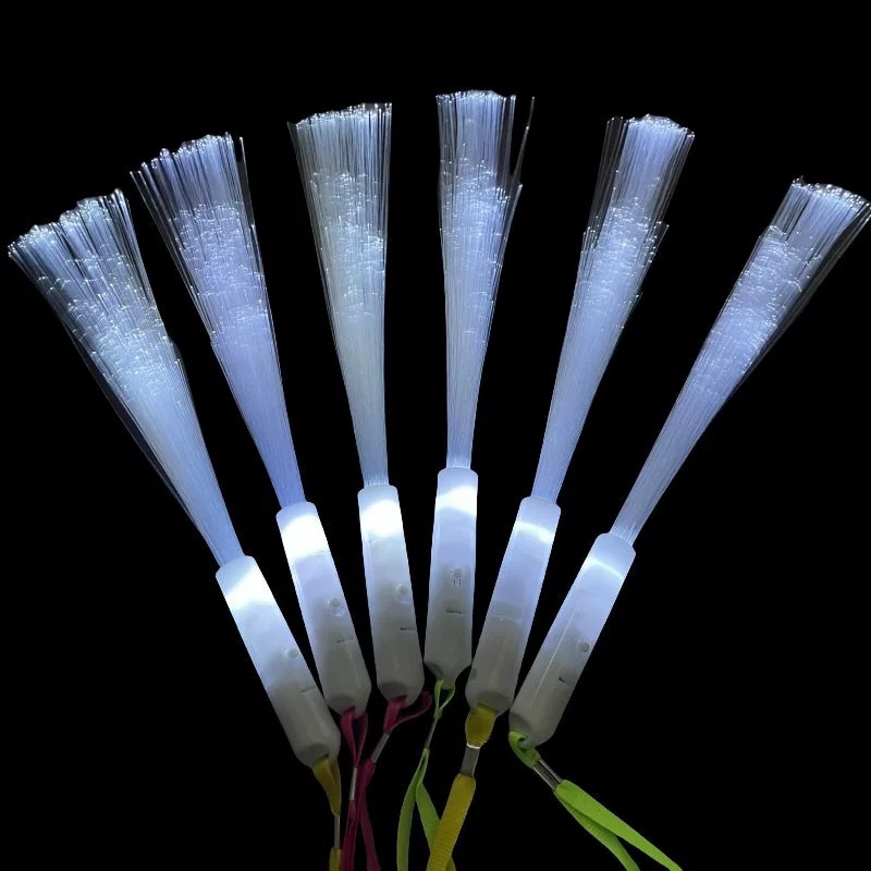 LED Mini Fiber Wand Stick With Lanyard