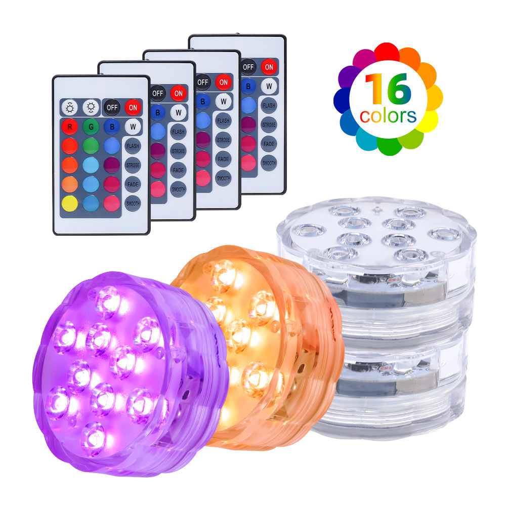 Underwater Pool Light - Submersible RGB LED Bath & Pool Lamp - Image 6