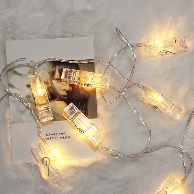 AAA Battery Operated Photo Clip String Light