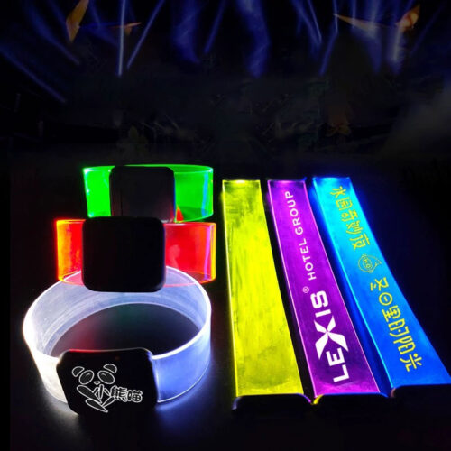 Glow Your Brand Wristband LED Engraved Bracelet
