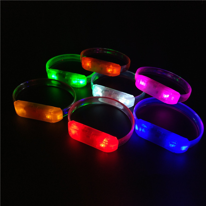 Durable TPU custom glow wristband
