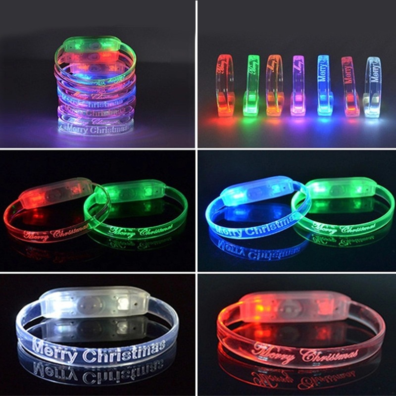 led wristband with engraved logo