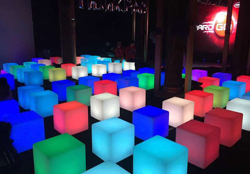 led cube lights