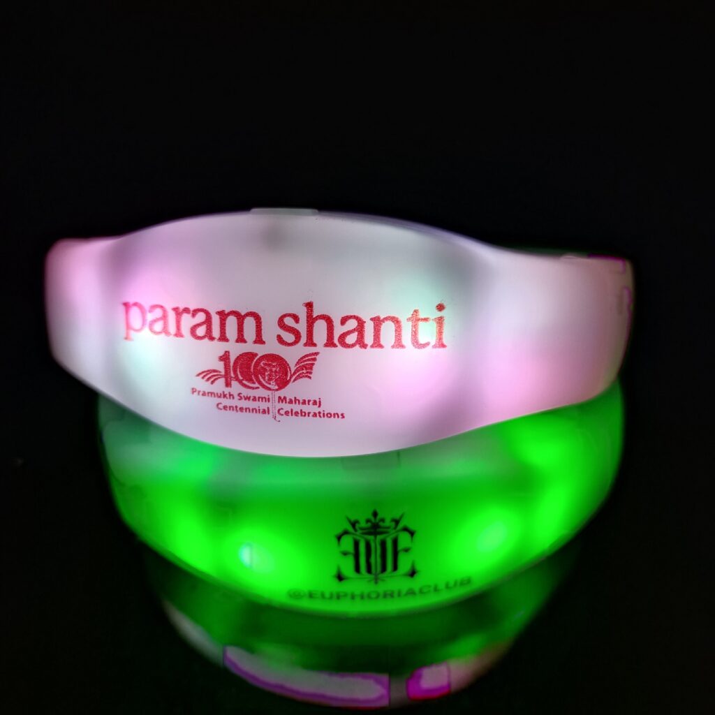 led motion sensor bracelet