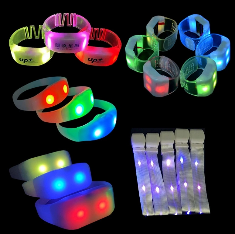 led flashing bracelet
