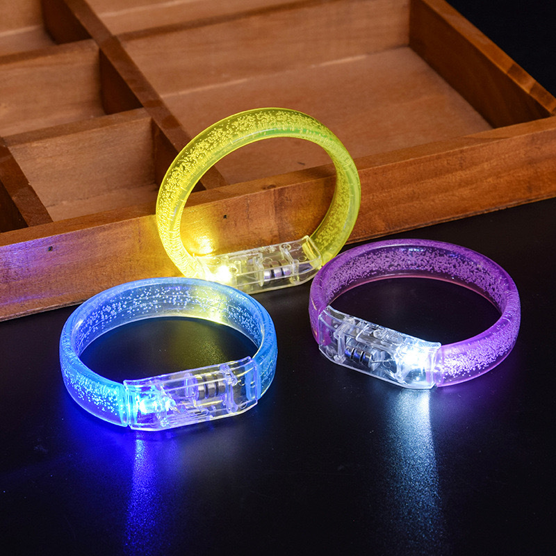 LED Light Up Wristband Bubble Bracelet