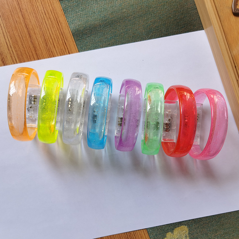 LED Light Up Wristband Bubble Bracelet