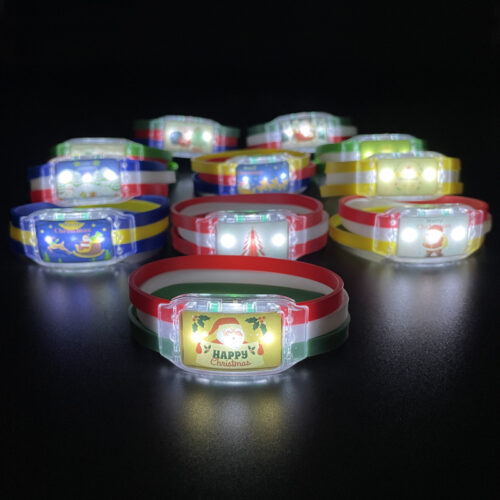 Customizable LED Silicone Bracelet