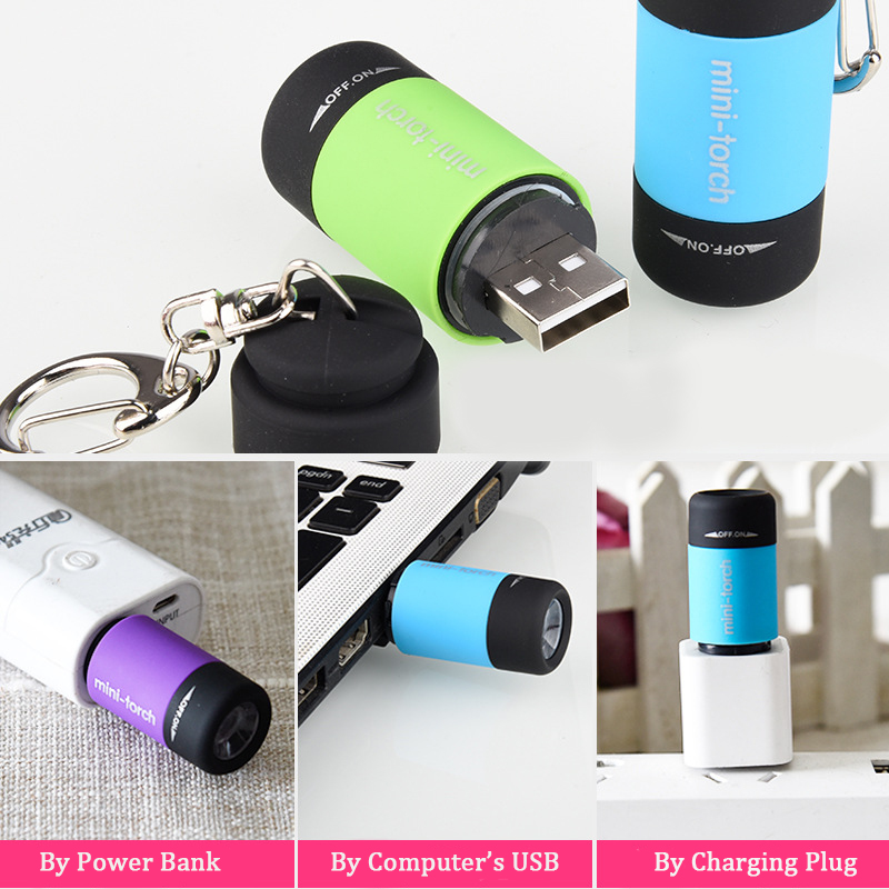 Mini Keychain LED Flashlight