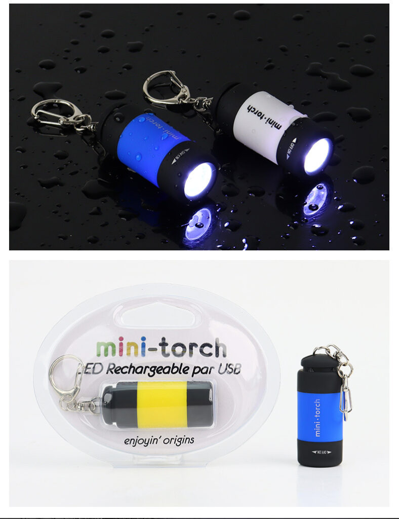 Mini Keychain LED Flashlight