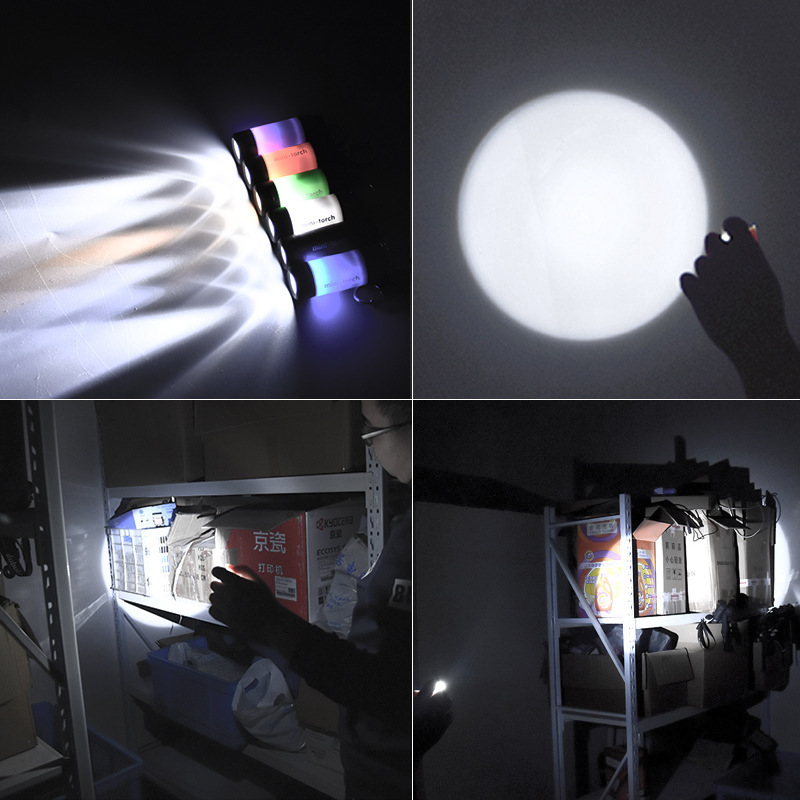 Mini Keychain LED Flashlight