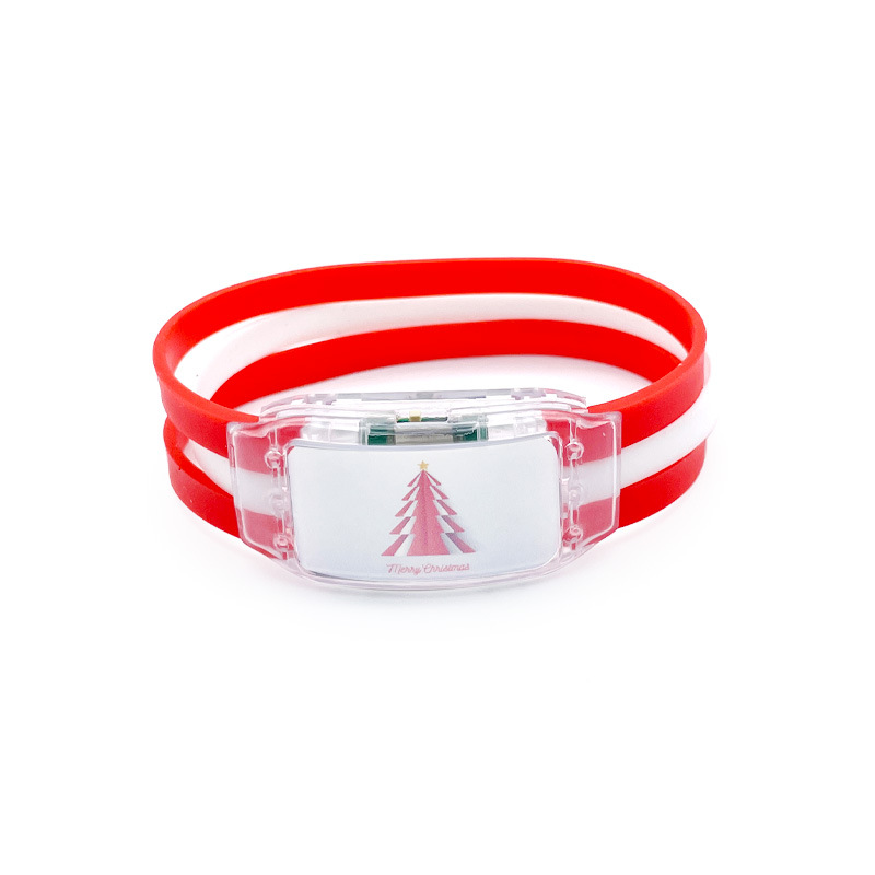 Customizable LED Silicone Bracelet