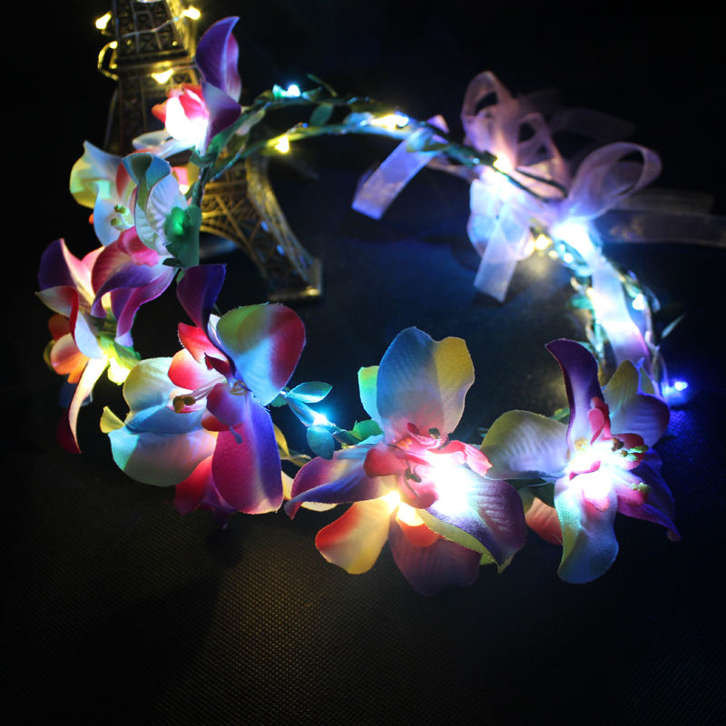 Multicolor Flower Headband