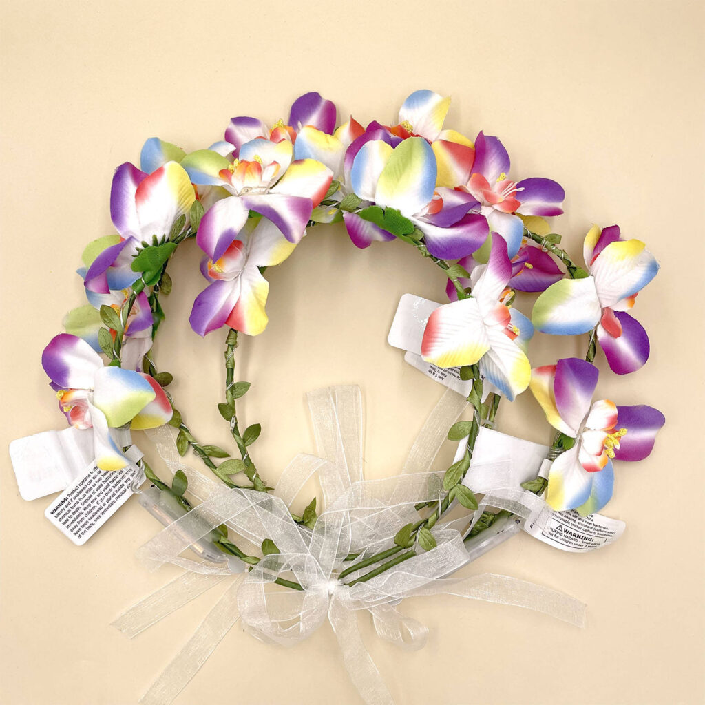 Multicolor Flower Headband