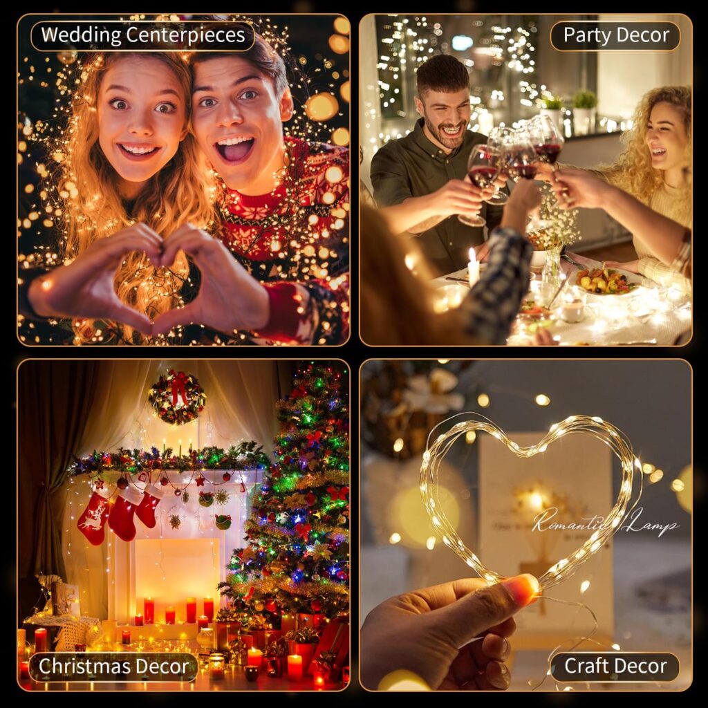 LED Rechargeable Fairy String Lights