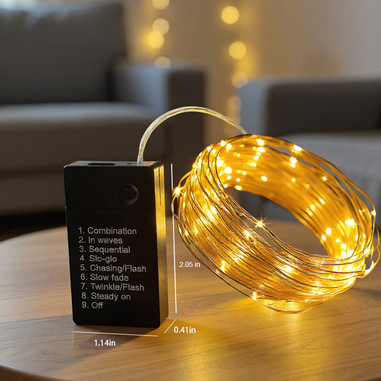 LED Rechargeable Fairy String Lights
