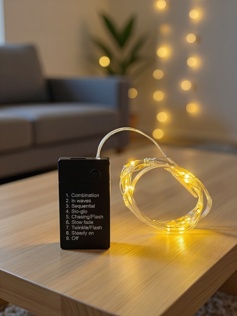 LED Rechargeable Fairy String Lights