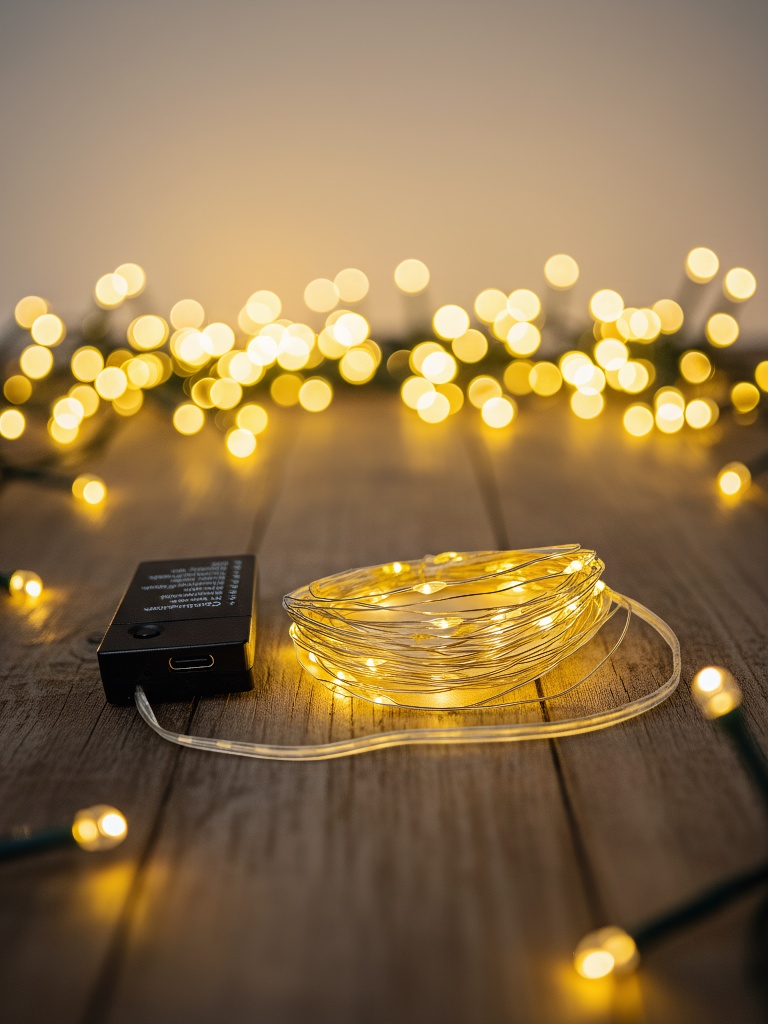 LED Rechargeable Fairy String Lights