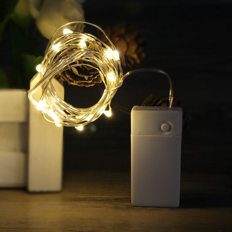 USB rechargeable string lights for home decor and ambiance