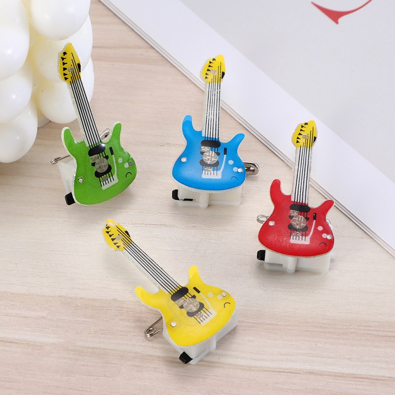 Light-up guitar pins promotional items for music events