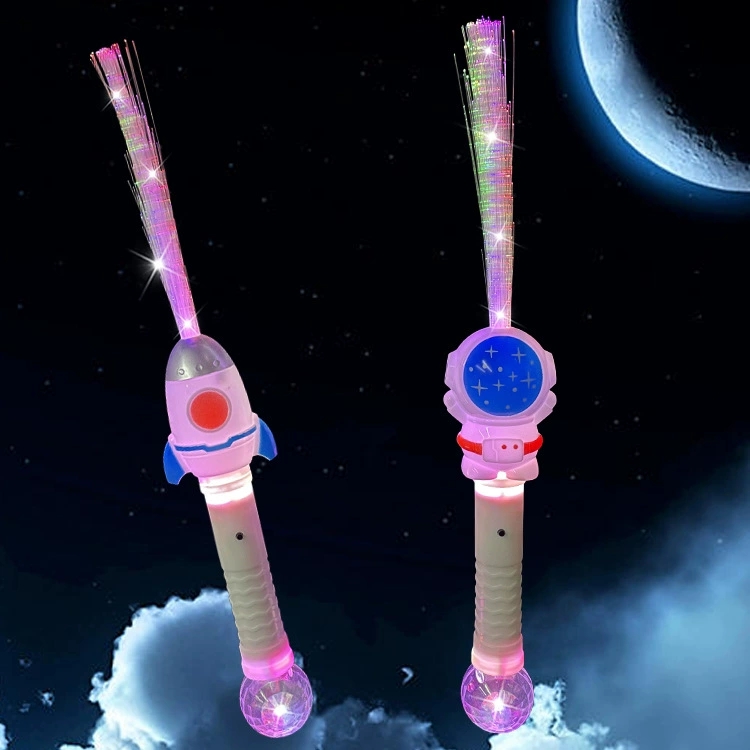 Light up toys magic wand glowing at birthday party