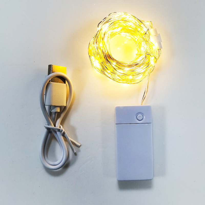 USB-Rechargeable Fairy String Lights